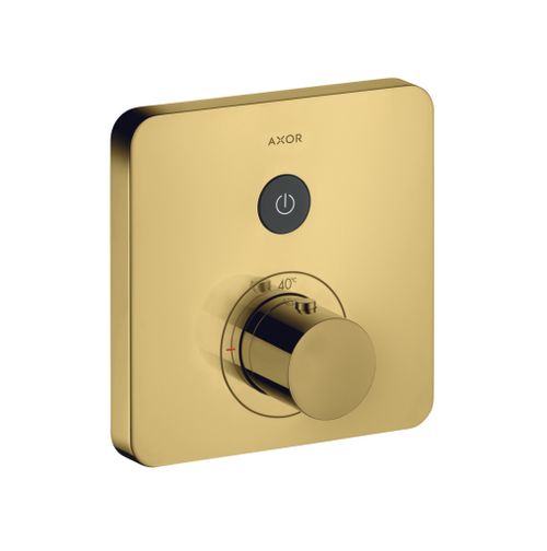 AXOR-HG-AXOR-ShowerSelect-Thermostat-Unterputz-softcube-1-Verbraucher-Polished-Gold-Optic-36705990 gallery number 1